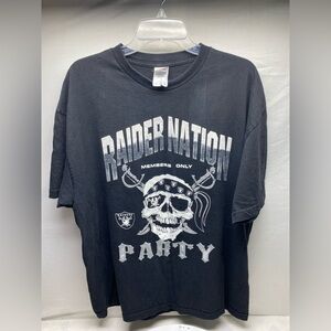 Vintage Oakland Raiders Tailgate Party T-Shirt “Raider Nation”